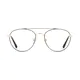 Aviator Black/Gold Eyeglasses