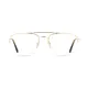 Aviator Gold Eyeglasses
