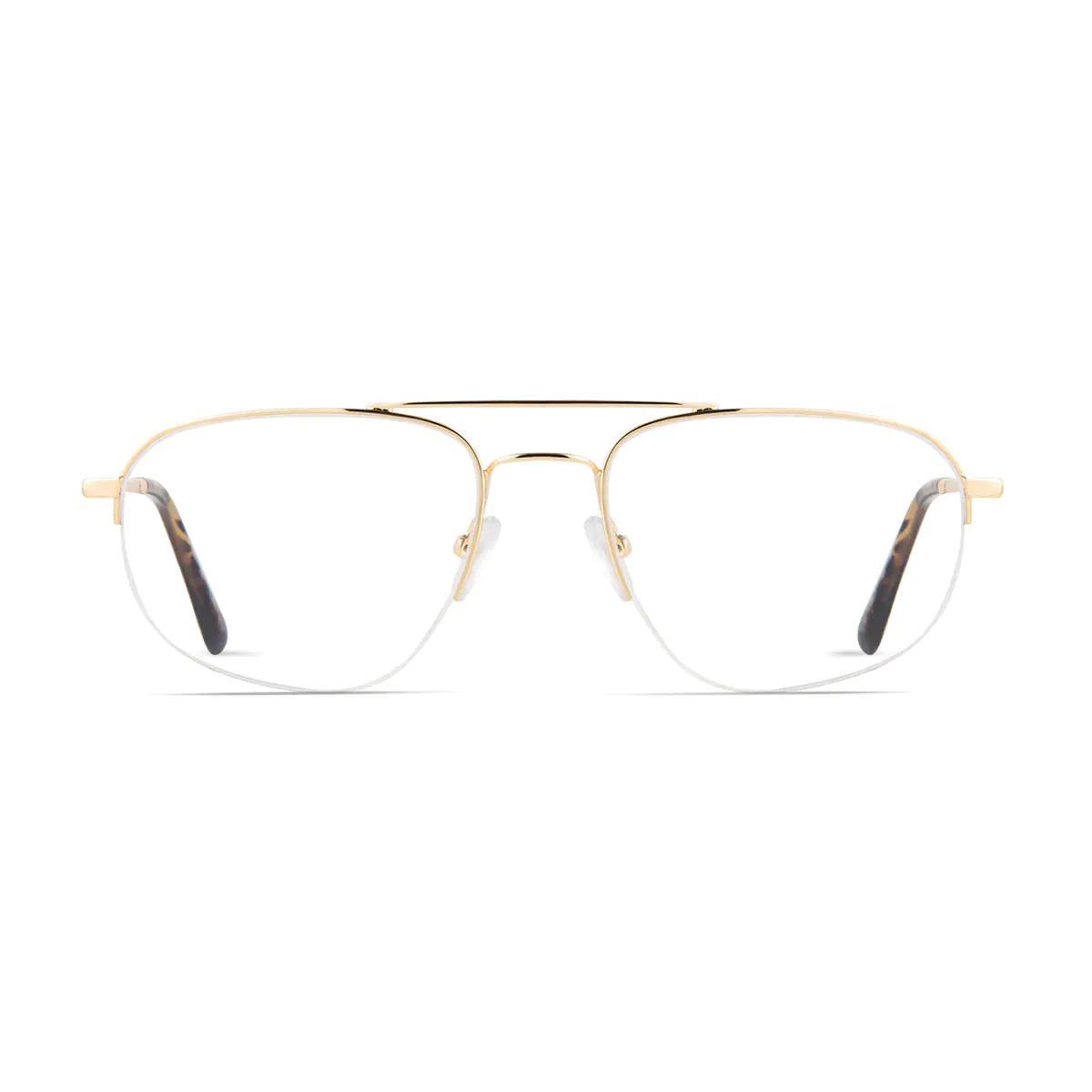 Aviator Gold Eyeglasses