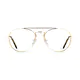 Aviator Gold Eyeglasses