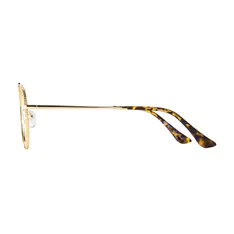 Aviator Gold Eyeglasses