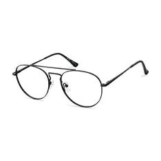 Aviator Black Eyeglasses