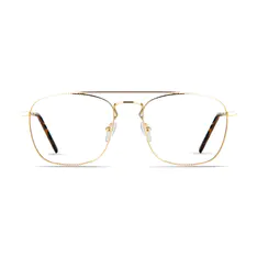 Aviator Gold Eyeglasses