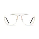 Aviator Gold Eyeglasses