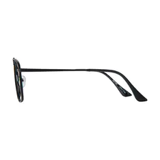 Aviator Black Eyeglasses