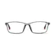 Rectangle Gray Eyeglasses