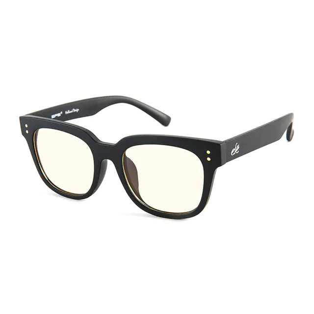 Square Black Eyeglasses
