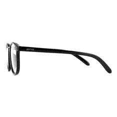 Oval Black Eyeglasses