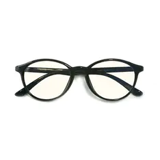 Oval Black Eyeglasses