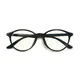 Oval Black Eyeglasses