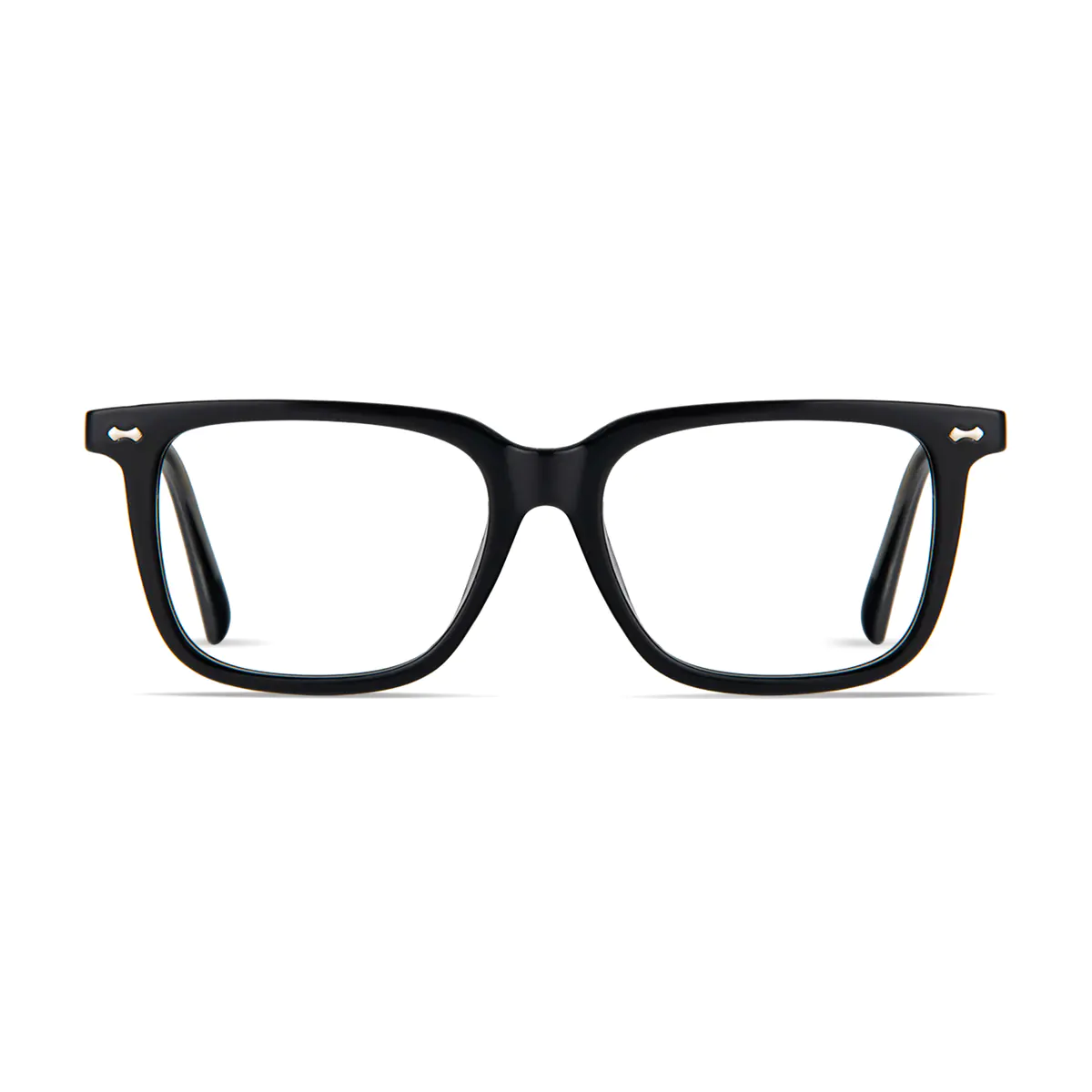 Square Black/Gray Eyeglasses