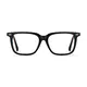 Square Black/Gray Eyeglasses