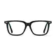 Square Black/Blue Eyeglasses