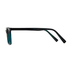 Square Black/Blue Eyeglasses