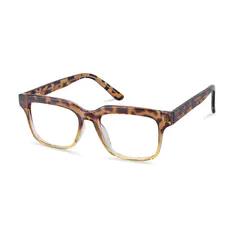 Rectangle Tortoiseshell Eyeglasses