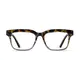 Rectangle Dark Tortoiseshell Eyeglasses