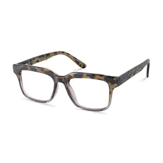 Rectangle Dark Tortoiseshell Eyeglasses