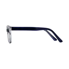 Cat-eye Blue/Silver Eyeglasses