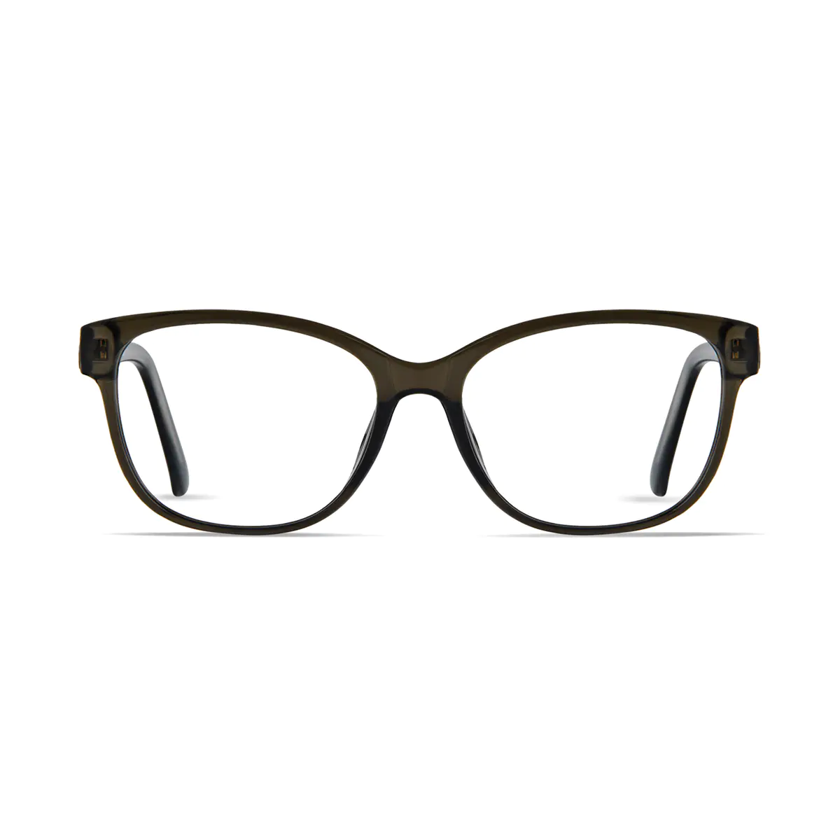 Cat-eye Brown Eyeglasses