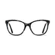 Cat-eye Black/Green Eyeglasses