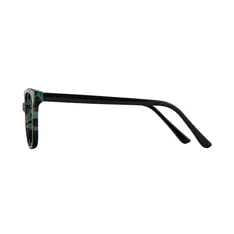 Cat-eye Black/Green Eyeglasses