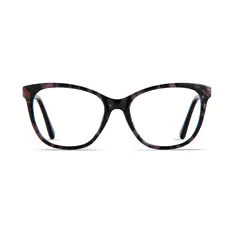 Cat-eye Purple/Black Eyeglasses