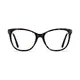 Cat-eye Purple/Black Eyeglasses