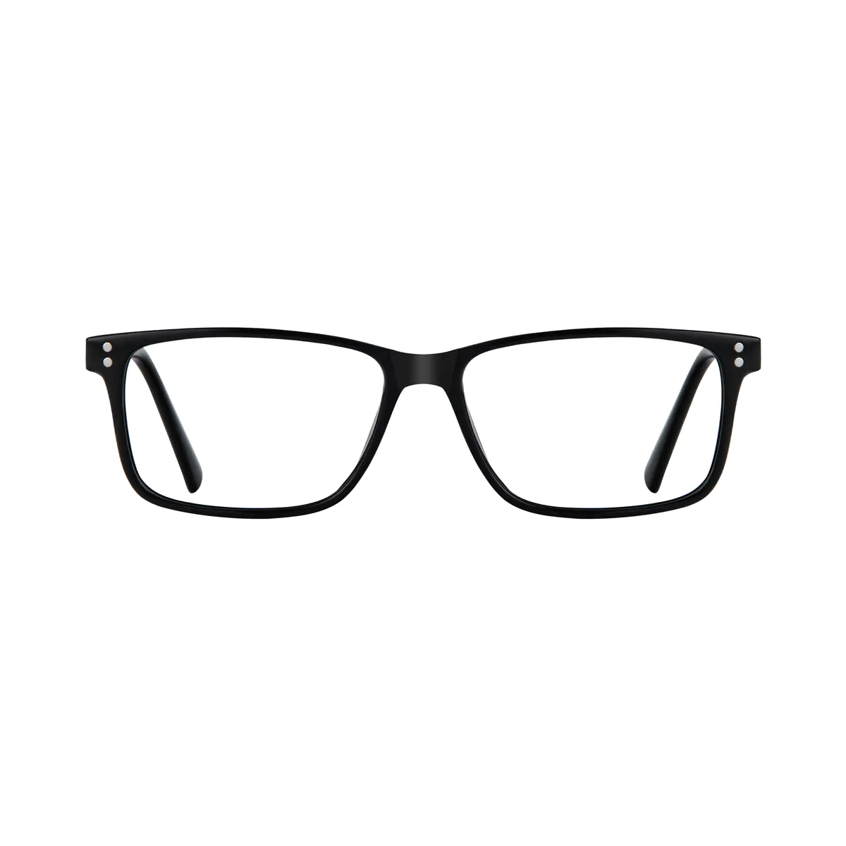 Rectangle Black Eyeglasses