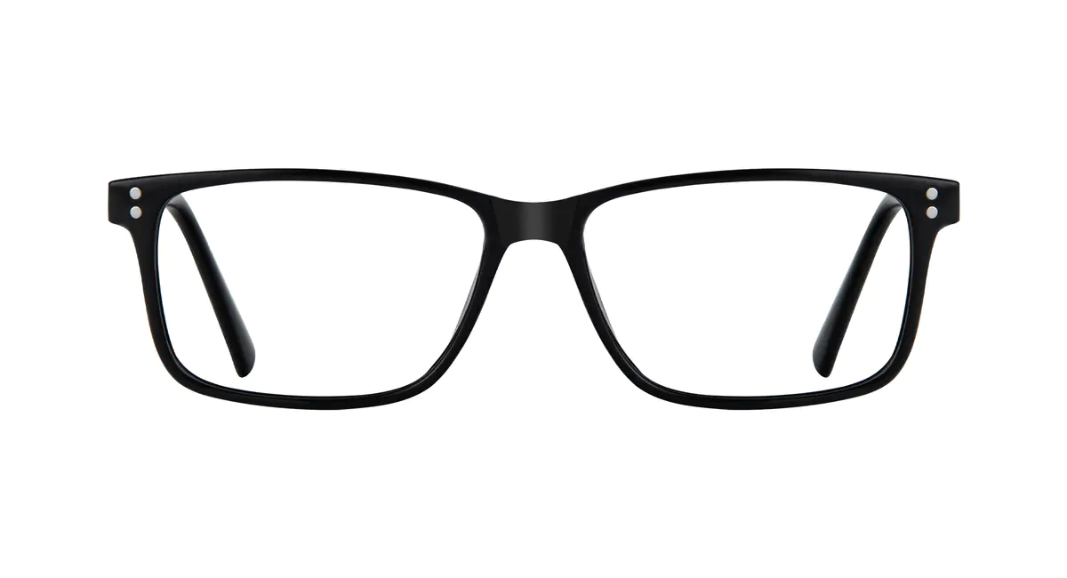 Rectangle Black Eyeglasses