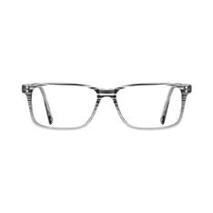 Rectangle Gray Eyeglasses