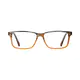 Rectangle Blue/Orange Eyeglasses