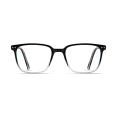 Rectangle Black/Clear Eyeglasses