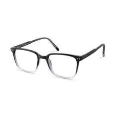 Rectangle Black/Clear Eyeglasses