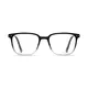 Rectangle Black/Clear Eyeglasses