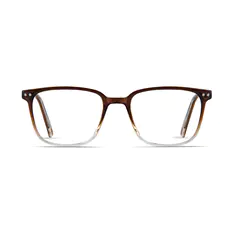 Square Brown/Clear Eyeglasses