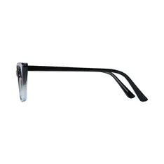 Cat-eye Black/Clear Eyeglasses