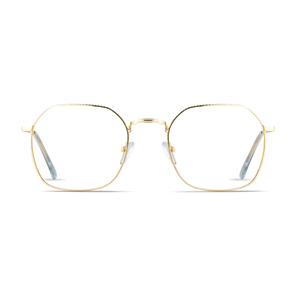 Square Gold Eyeglasses