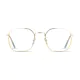 Square Gold Eyeglasses