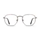 Geometric Brown Eyeglasses