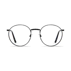 Round Black Eyeglasses