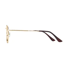 Round Gold Eyeglasses