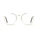 Round Gold Eyeglasses