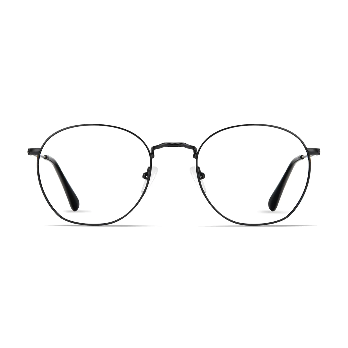 Round Black Eyeglasses