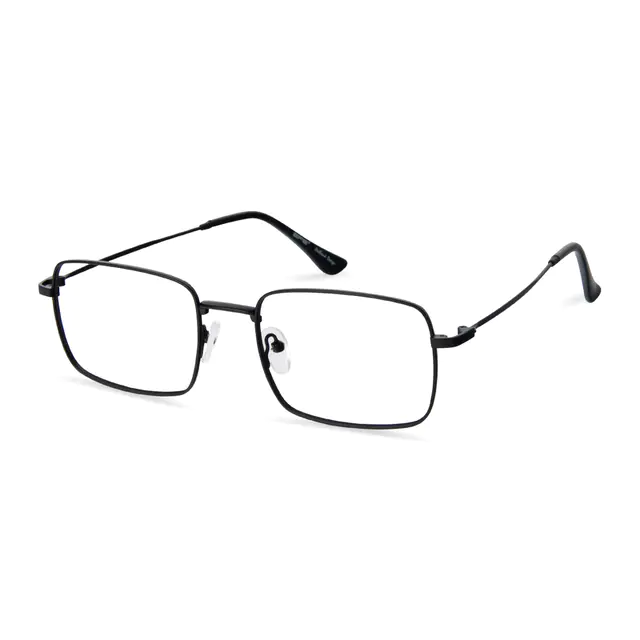 Rectangle Black Eyeglasses