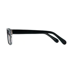 Rectangle Black Eyeglasses