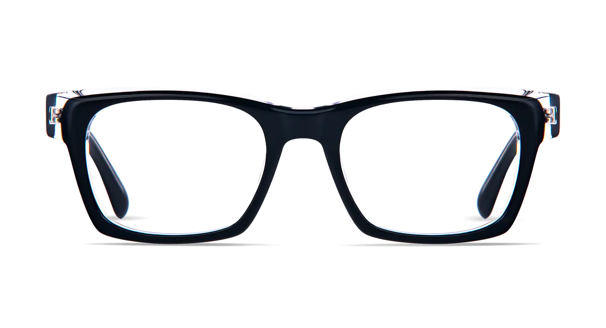 Rectangle Black Eyeglasses