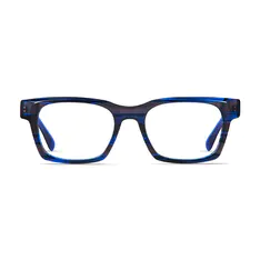 Rectangle Black/Blue Eyeglasses