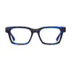 Square Black/Blue Eyeglasses