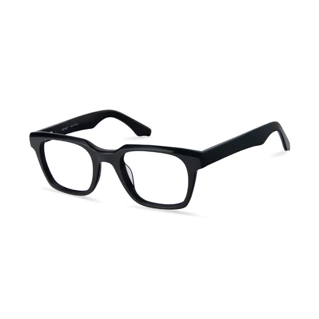 Rectangle Black Eyeglasses