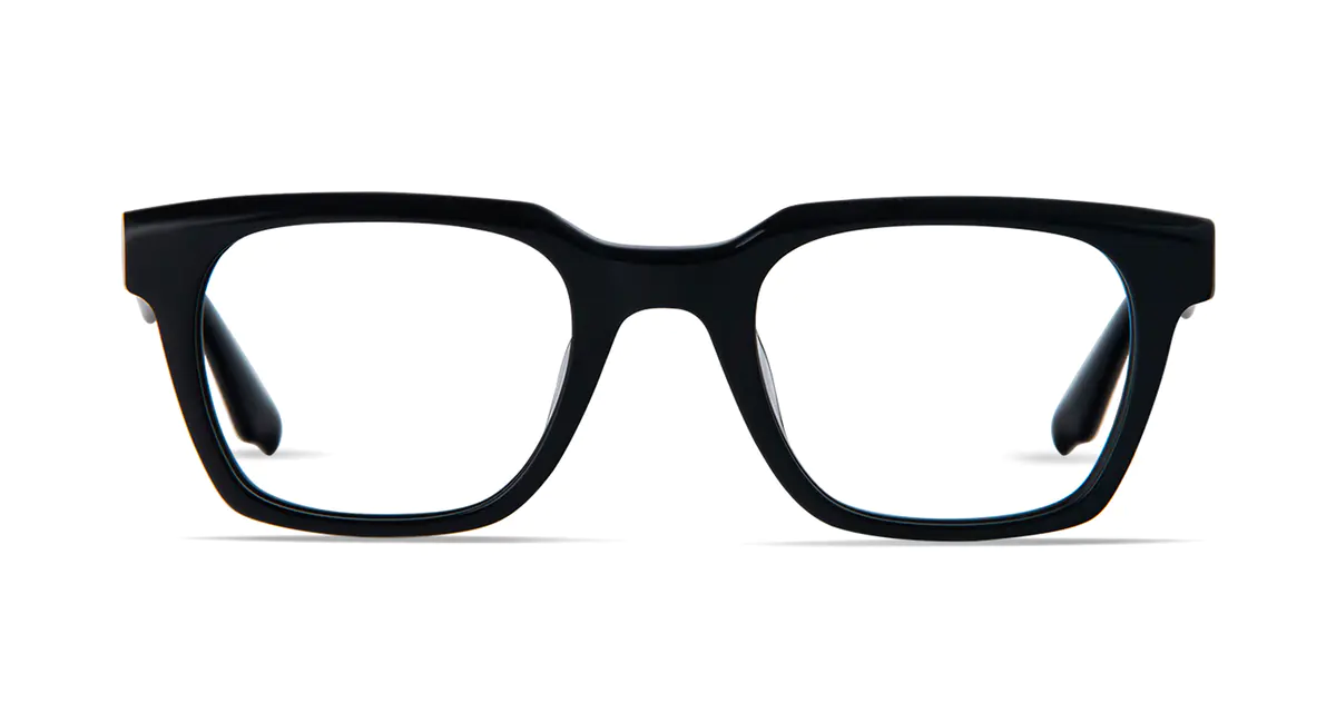 Square Black Eyeglasses